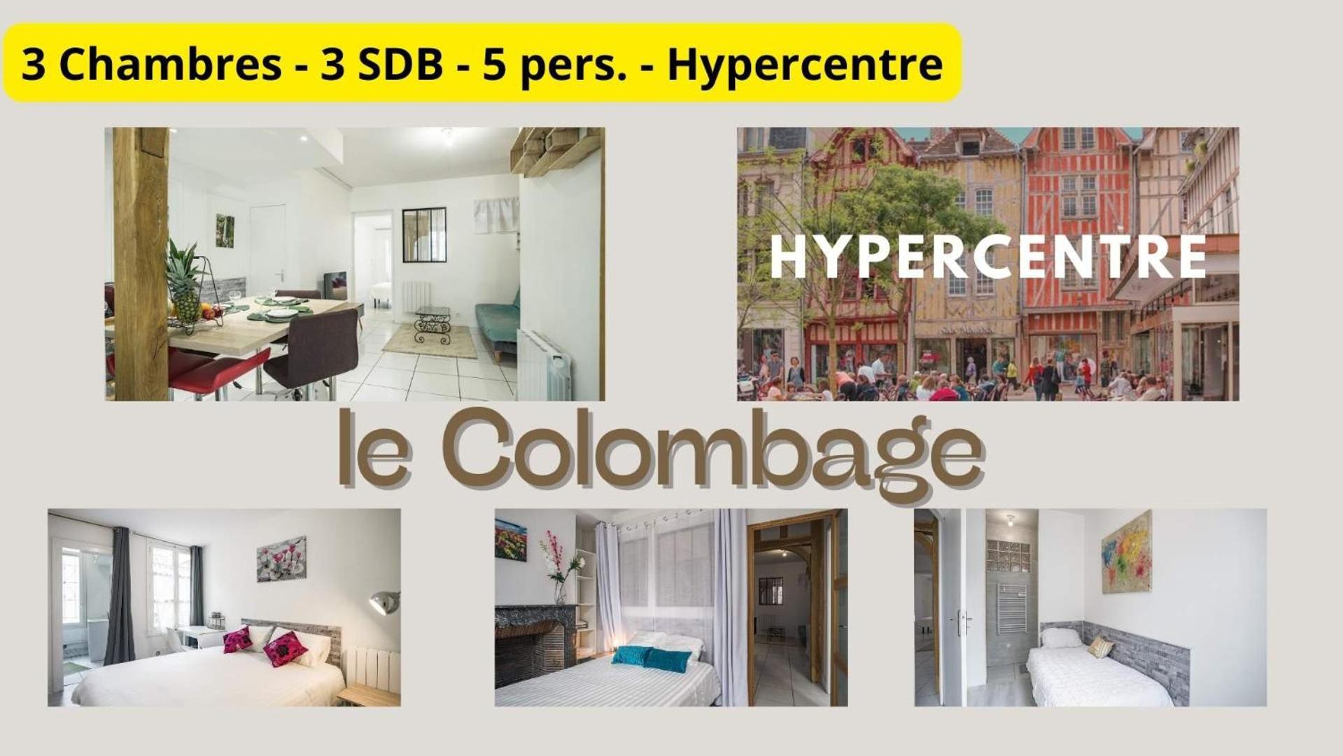 Le Colombage-3 Chambres- Hypercentre Труа Екстер'єр фото